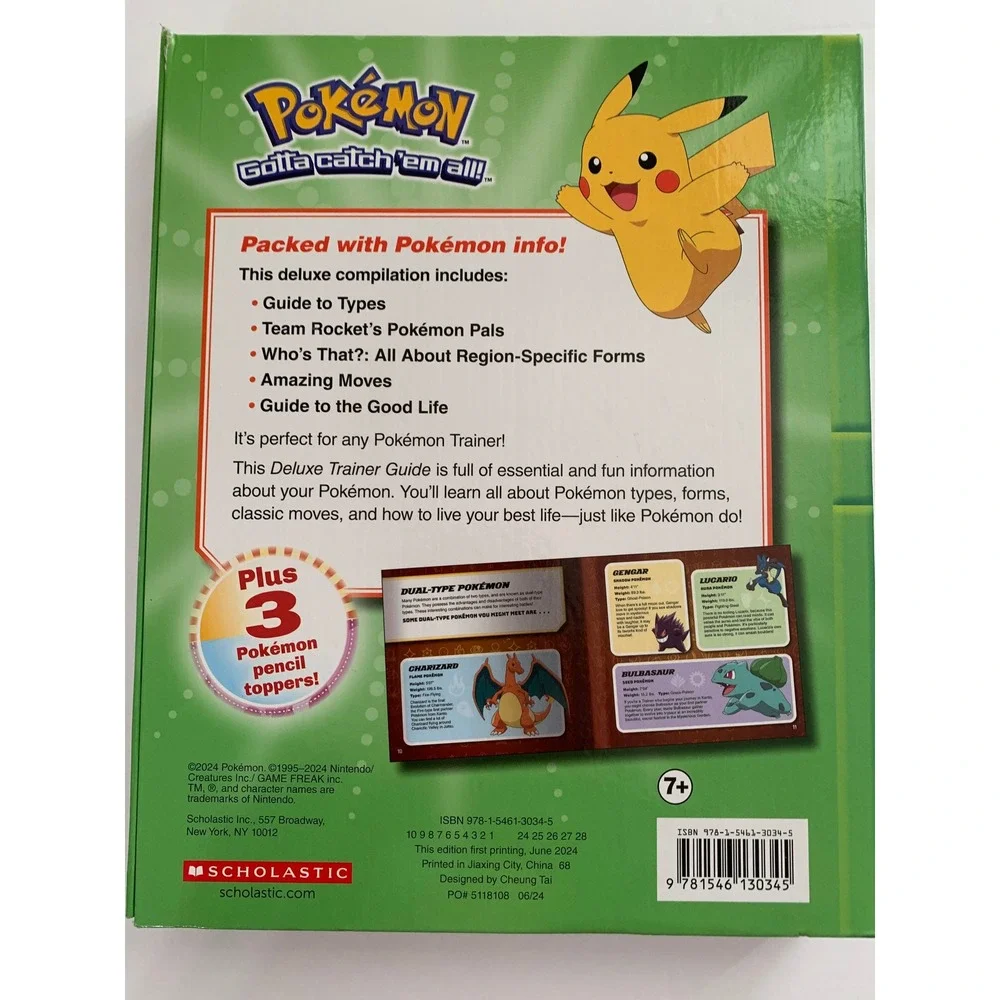 Pokemon Deluxe Trainer Guide‎ & Visual Companion Books Set
